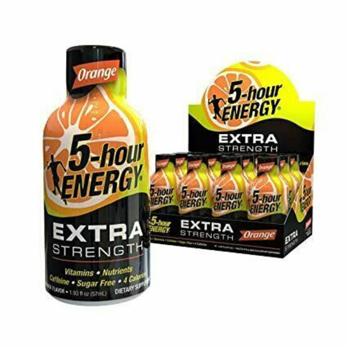 5-Hour Extra Energy Shot Display