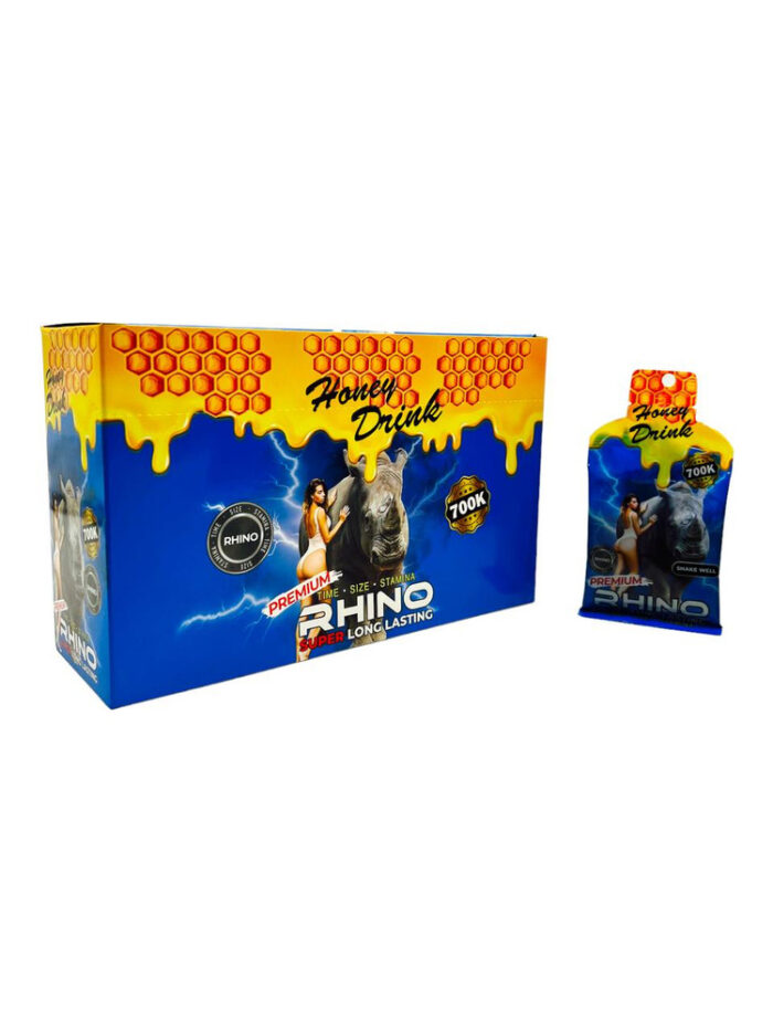 Rhino Premium 700k Sexual Enhancement Honey Drink Mix Color