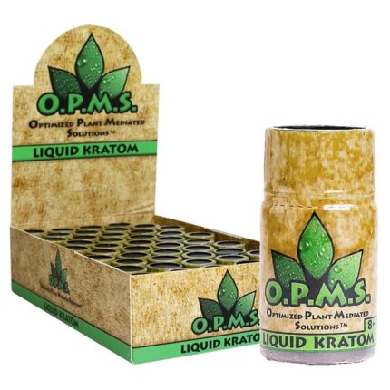 OPMS Gold Kratom Shots 45 CT