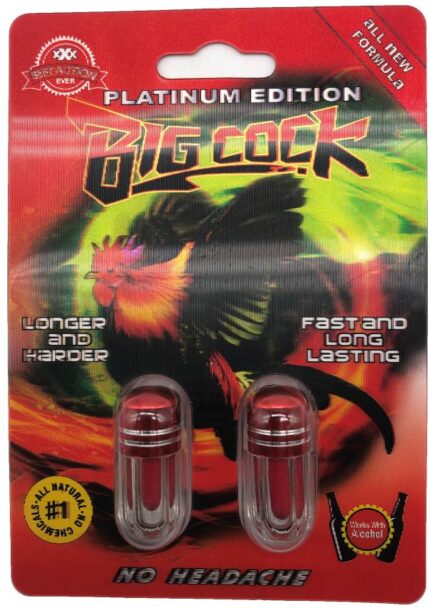 Big Cock Platinum Edition Natural Male Enhancement